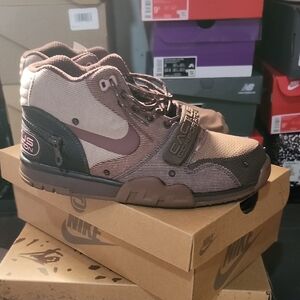 DS-New Nike × Travis Scott Air Trainer 1/CJ